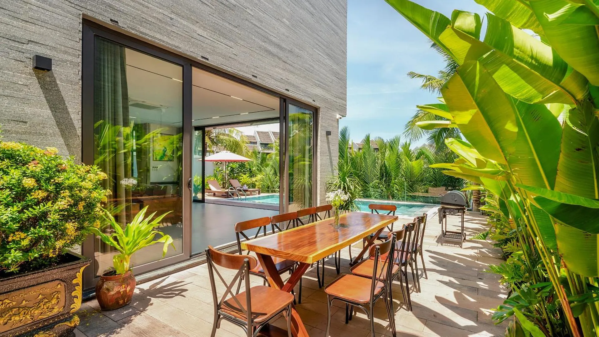 Bt208 Riverside Villa With Private Pool 호이안