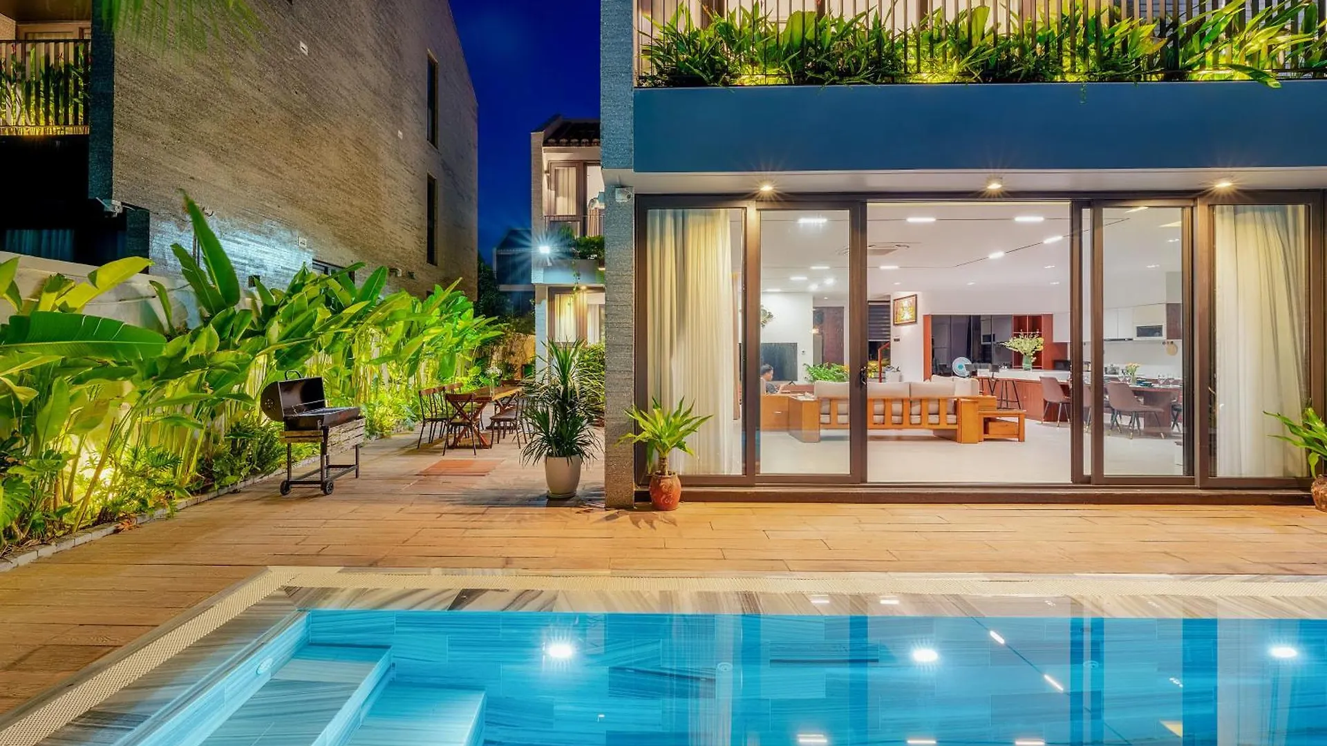 Bt208 Riverside Villa With Private Pool 호이안 0*,